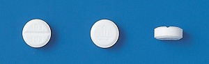 剤形写真1 : ドミン錠0.4（製造・販売中止）※経過措置期間：2022年3月末迄